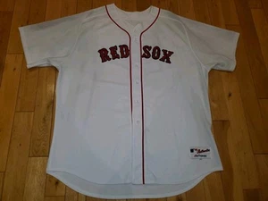 Majestic 6200 Blanco Hogar BOSTON RED SOX Hombres Auténtico Equipo MLB Camiseta Talla 60 - Imagen 1 de 11