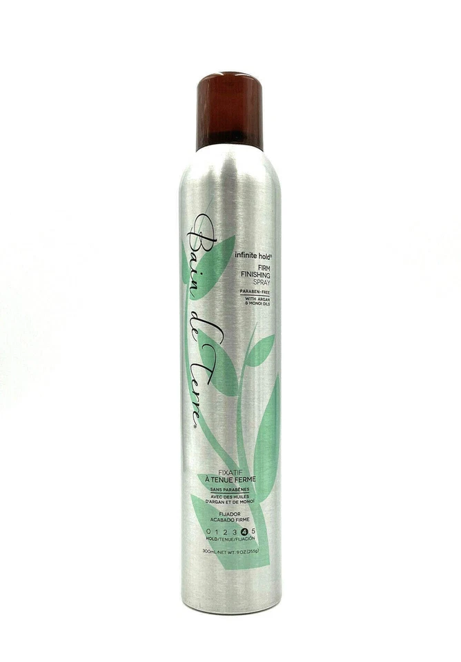 Bain De Terre Infinite Hold Firm Finishing Spray Argan Monoi Oils 9 oz — 第 1/1 张图片