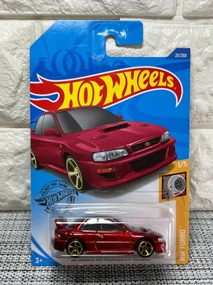 Красный Subaru Impreza 22B STi-Version 23/250 Hot Wheels HW Turbo 1:5 '98 - Изображение 1 из 4