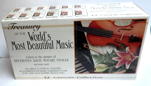 Treasury of the World's Most Beautiful Music 12 Cassette Collection - Picture 1 of 2