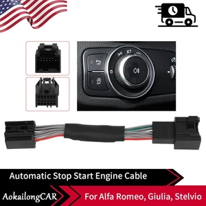 Stop Start Entry System A-Off Device Socket Cable For Alfa Romeo Stelvio Giulia - Imagen 1 de 9