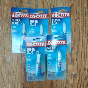 5 Loctite Super Glue Gel 2g - Picture 1 of 2