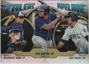 Gore | Naylor | Urias 2019 BOWMAN BASEBALL Talent Pipeline Chrome #TP-SDP - Picture 1 of 2