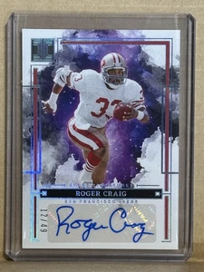 2025 Panini Impeccable #ISS-RCG Roger Craig Stars Signatures /49 - Bild 1 von 2