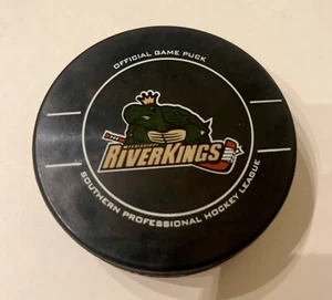 Mississippi RiverKings Hockey offizielles Spiel Puck gebraucht SPHL Made in Slovakia - Bild 1 von 6