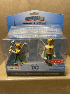 Funko Hero World DC Series 1 Hawkgirl and Hawkman New B53 - Picture 1 of 5