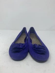 Aerosoles Womens BECCENTRIC Ballet Flats Size 10 M Blue Flower Toe - Picture 1 of 5