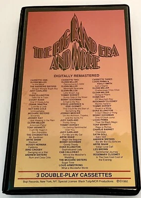 The Big Band Era. And More, Remastered, 3 Cassettes, 1992 - Image 1 of 2