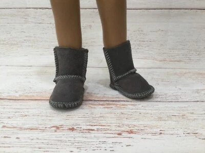 SASHA DOLL shoes suede shearling wool - Image 1 of 3