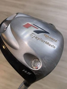 Taylormade R7 Quad 11.5 MAS2 Flex R 7-65 Tip Firm Gold Driver Tool Golf Club - Picture 1 of 8