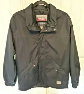 Eddie Bauer Herren Small WeatherEdge Fleece gefütterte Jacke wetterfest schwarz - Bild 1 von 11