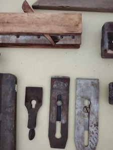 5 Vtg Wood Planes w Some Blades - Picture 1 of 10