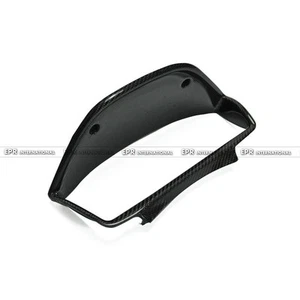 Carbon Fiber Cluster Surround Interior Cover Kits RHD For Mitsubishi EVO 7 8 9 - Foto 1 di 9