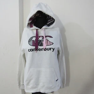 Canterbury Womens Embroidereed Hoodies White Chest Size 40/42 UK L Sku Y03325 - Picture 1 of 14