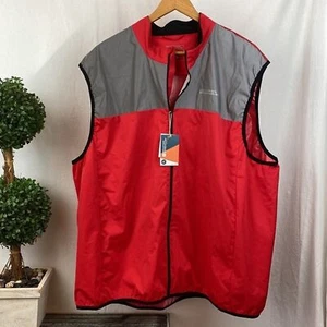 Mountain Warehouse Red Zip Up Sleeveless Vest NEW 4XL - Picture 1 of 4