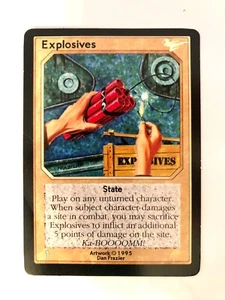 Shadowfist TCG Explosives Trading Card Game 1995 - Picture 1 of 1