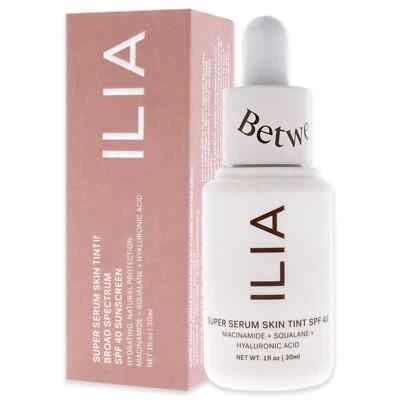 ILIA BEAUTY ILIA Super Serum Skin Tint SPF 40 – ST12.5 Ramla Bay, 1 oz