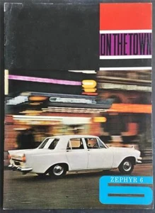 FORD ZEPHYR 6 Car Sales Brochure APR 1963 #A3068/4/63/D - Picture 1 of 4