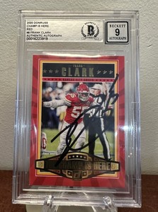 2020 Donruss Champ Is Here Red Frank Clark Kansas City Chiefs #CH-FC
