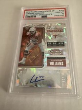 2018 Panini Contenders Autographs Cracked Ice Connor Williams RC! 1/23! PSA 10!