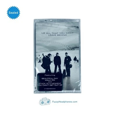 U2 - All That You Can't Leave Behind Cassette Tape (2000) OG US 1st Press SEALED - Image 1 of 4