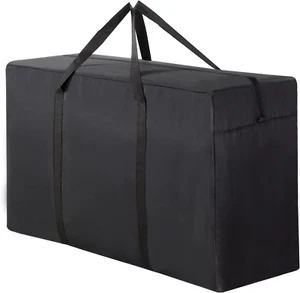 Extra Large Heavy Duty Moving Bag,Waterproof Duffle Bag with Zippers,Oxford Clot - Picture 1 of 12