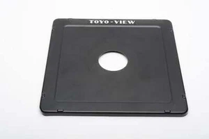 Toyo View 4x5" Camera Lens Board 158mm Square 35.5mm Hole Copal 0 - Picture 1 of 3