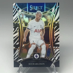 Richarlison 2023-24 Select EPL Zebra Prizm /25 Tottenham Hotspur Brazil SSP 🦓⚪️ - Picture 1 of 3