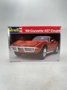 Revell 7149 1/25 Scale '69 Chevy Corvette 427 Coupe Plastik Modellbausatz versiegelt neu - Bild 1 von 6