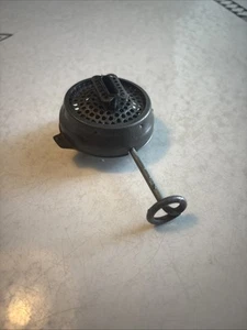 Dietz Flügelschloss Laternenbrenner 5/8" Docht Kaltstrahl Antik Petroleum Röhren - Bild 1 von 5