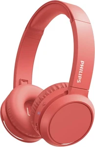 PHILIPS H4205 Auriculares Inalámbricos On-Ear, Controladores 32mm, BASS Boost, Rojo - Imagen 1 de 6