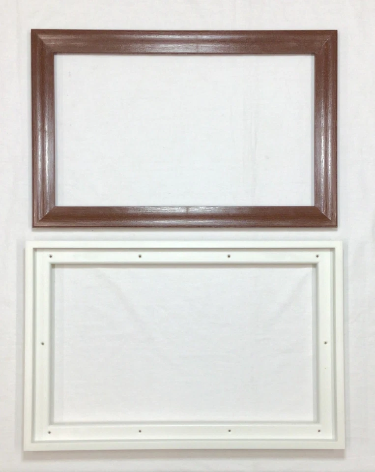 Kit de ventana de puerta de garaje Amarr de nogal marco de panel corto insertar parrilla opciones de vidrio Foto 1 de 4