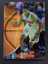 1997-98 Stadium Club Bowman's Best Previews Atomic Refractor #BBP1 Allen Iverson