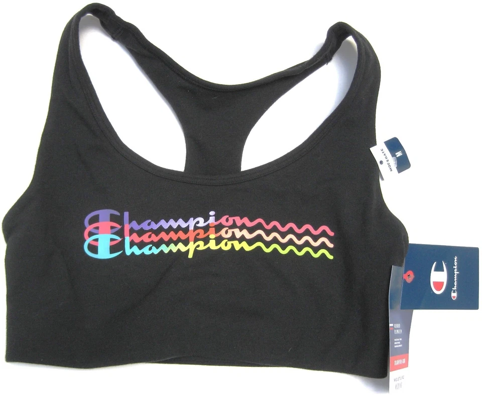 New Champion B2304G Pullover Racerback Sport bra 90% cotton Sz S-XL Pick 1 - Image 1 of 1