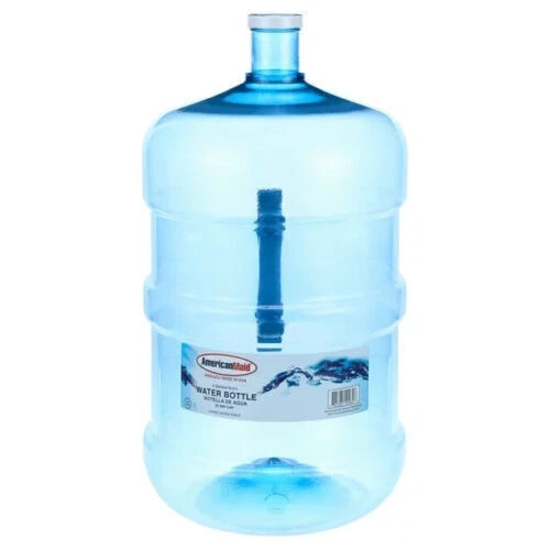 American Maid P-00960 5 Gallon Water Bottle Container Blue 2 Pack
