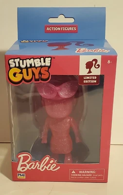 FIGURA DE ACCIÓN MATTEL STUMBLE BOYS PINK SPARKLE BARBIE EDICIÓN LIMITADA EN CAJA 4" Foto 1 de 4