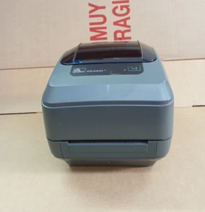 IMPRESORA DE ETIQUETAS ZEBRA GK420T CON USB B, PARALELO, RS232, FUENTE INCLUIDA. - Imagen 1 de 4