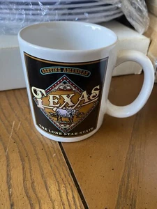 Texas The Lone Star State Genuine American Coffee Cup/Mug - Picture 1 of 5