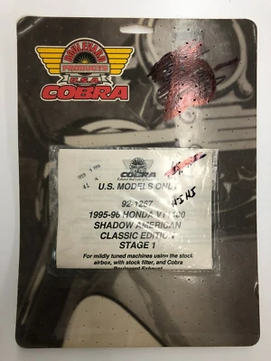 NOS NEW COBRA HONDA SHADOW ACE VT1100 1995-96 P/N 92-1267 OEM - Image 1 of 2