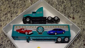 1995 Winross Ford tractor trailer semi box 40th Thunderbird T-bird PROMO 1/64 - Picture 1 of 9