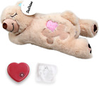 Snuggle Bear - Pet Plush Toy Heartbeat Plush Bear Kitty Toy Dog Comfort Toy