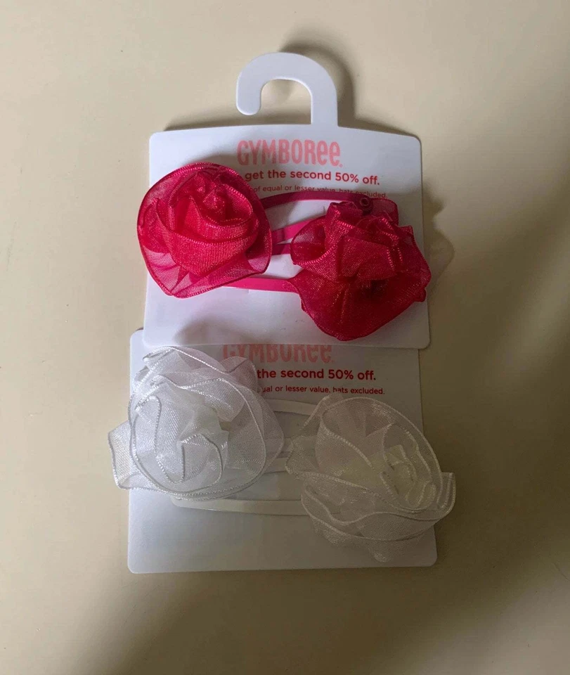 Juego de pasadores de moda Gymboree para niñas de hadas nuevo con etiquetas accesorio para el cabello Foto 1 de 3