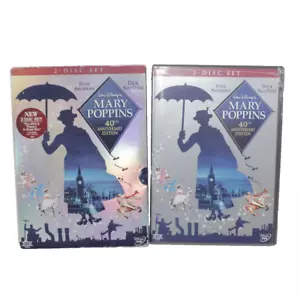Mary Poppins 40th Anniversary Edition DVD Set Neu & versiegelt mit Slipper - Bild 1 von 10