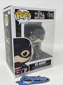 US Agent #815 Falcon & Winter Soldier Funko Pop! Marvel Free Shipping - Picture 1 of 7