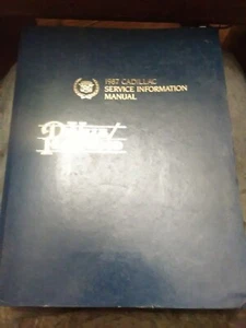 1987 Cadillac Deville/ Fleetwood Original Shop Manual  - Picture 1 of 3