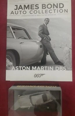 Aston Martin DB5 James Bond 007 Goldfinger sc.1/43 modellino nuovo con fascicolo - Immagine 1 di 4