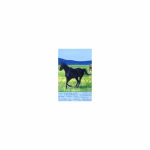 Wild Horses Party Supplies Plastic Table Cover 54" x 108" - Picture 1 of 1