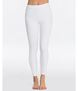 Spanx Jean-ish Leggings Women's M Slimming Ankle Length White 20018R $98 NWT - Picture 1 of 9