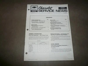 1980 Chevrolet Service News Volume 52 Number 6 - Vintage - Picture 1 of 4