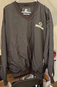 Vintage Superbowl XXXI Green Bay Packers Starter gefütterter Windbreaker Pullover Herren XL - Bild 1 von 8
